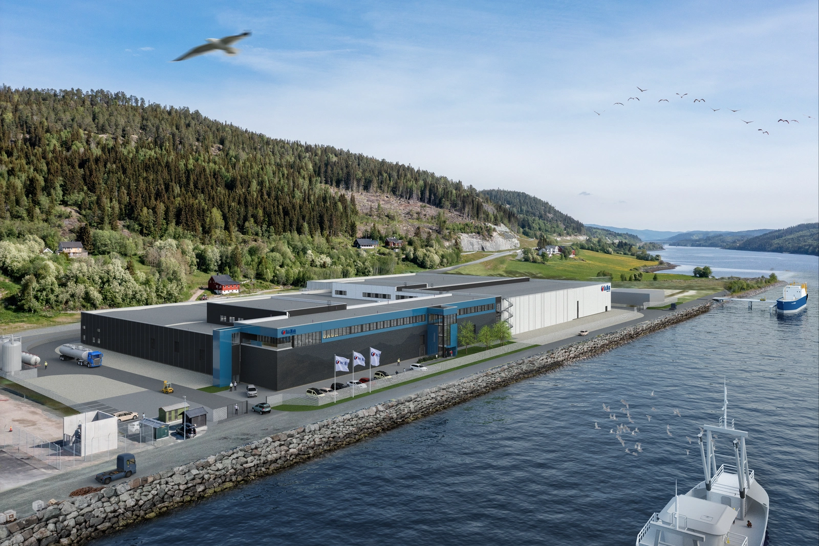 SalMar InnovaMar at Tjuin, designed for biosecurity and fish welfare