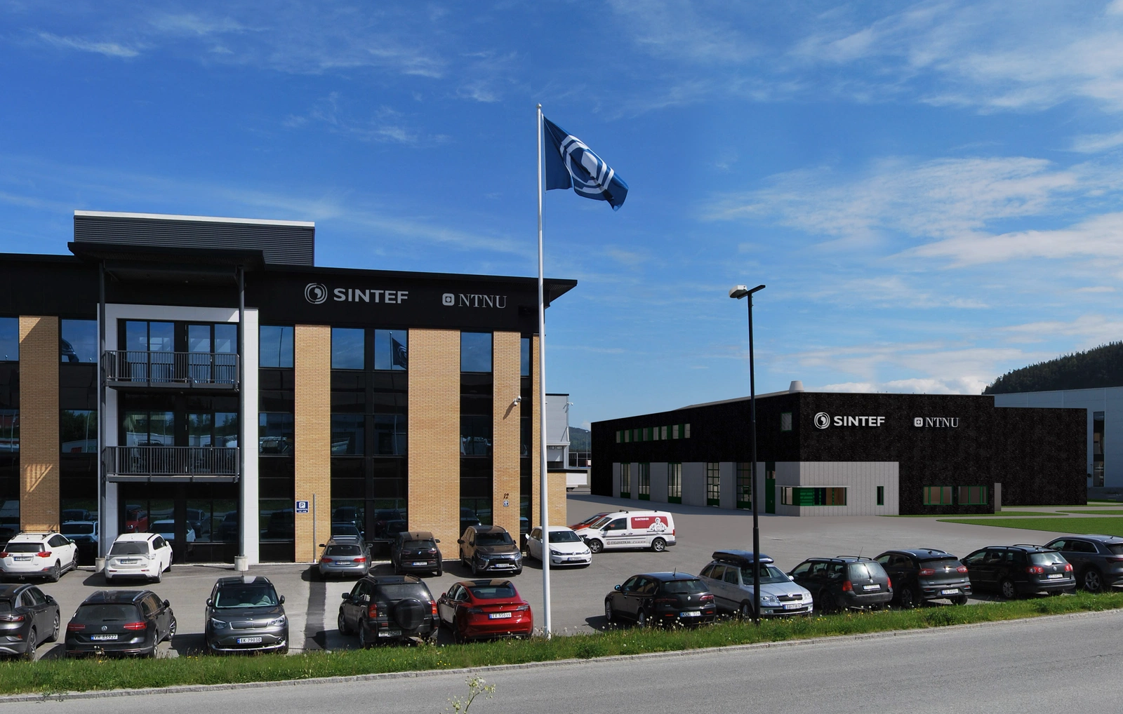 SINTEF Torgard, tekniske anlegg integrert med bygningsskallet